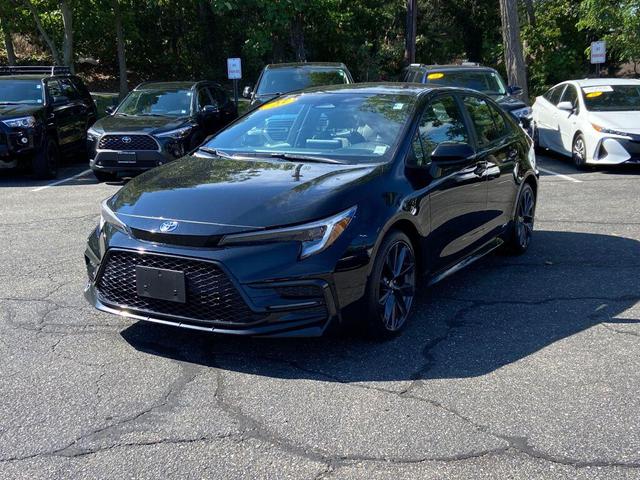 Photo of 2023 Midnight Black Metallic Toyota Corolla Hybrid