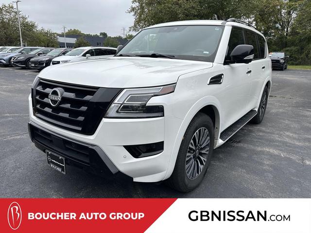 Photo of 2023 Aspen White Tricoat Nissan Armada