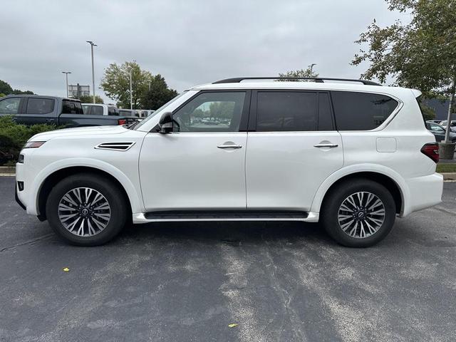 Photo of 2023 Aspen White Tricoat Nissan Armada