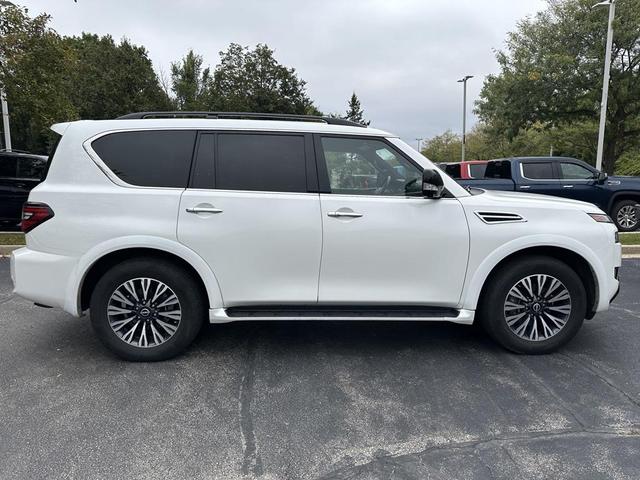 Photo of 2023 Aspen White Tricoat Nissan Armada