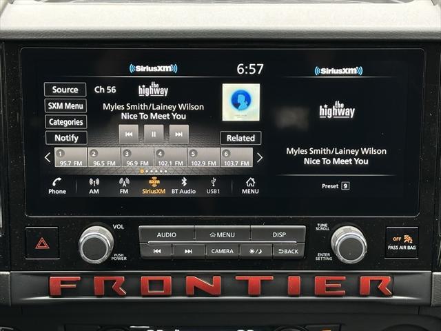 Photo of 2025 Boulder Gray Pearl Nissan Frontier
