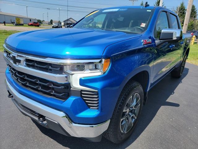 Photo of 2023 Glacier Blue Metallic Chevrolet Silverado 1500