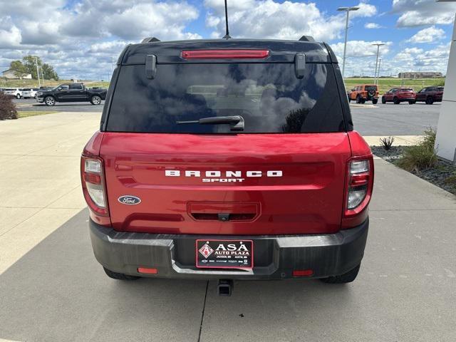 Photo of 2021 Red Metallic Ford Bronco Sport