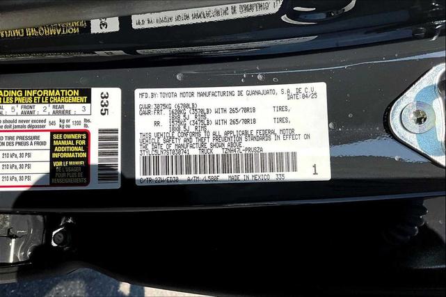 Photo of 2025 Underground w/Black Roof Toyota Tacoma