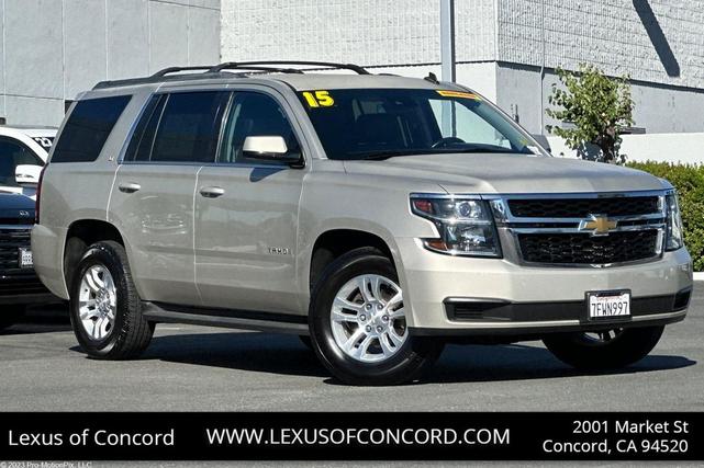 Photo of 2015 Champagne Silver Metallic Chevrolet Tahoe