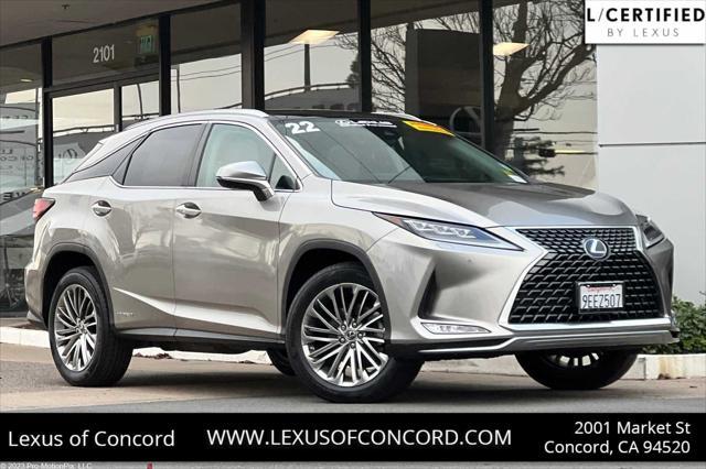 2022 Lexus Rx 450h