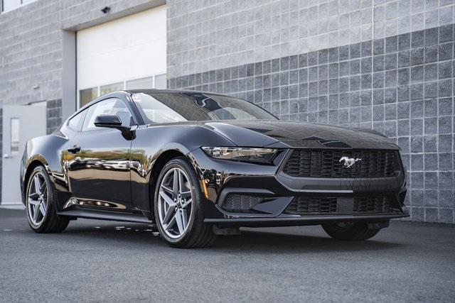Photo of 2025 Shadow Black Ford Mustang