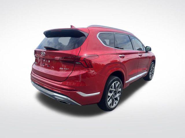 Photo of 2023 Calypso Red Hyundai SANTA FE