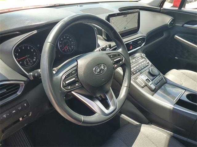 Photo of 2023 Calypso Red Hyundai SANTA FE