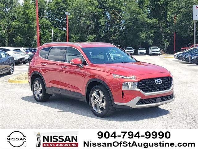 Photo of 2023 Calypso Red Hyundai SANTA FE