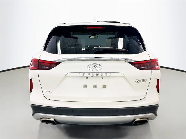 Photo of 2019 Majestic White INFINITI QX50