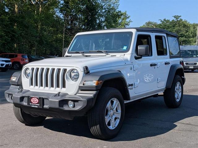 Photo of 2021 Bright White Clearcoat Jeep Wrangler Unlimited