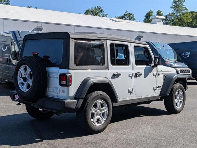 Photo of 2021 Bright White Clearcoat Jeep Wrangler Unlimited