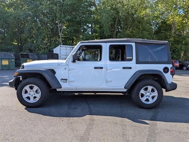 Photo of 2021 Bright White Clearcoat Jeep Wrangler Unlimited