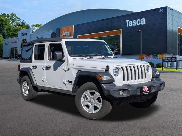 Photo of 2021 Bright White Clearcoat Jeep Wrangler Unlimited