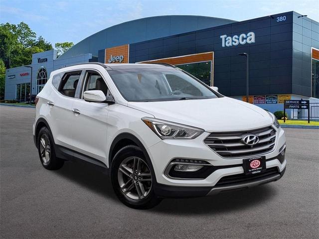 Photo of 2018 Frost White Pearl Hyundai Santa Fe Sport