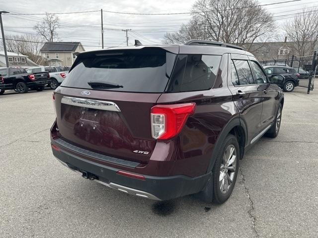 Photo of 2022 Burgundy Velvet Tinted Clearcoat Ford Explorer