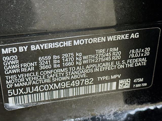 Photo of 2021 Black Sapphire Metallic BMW X5