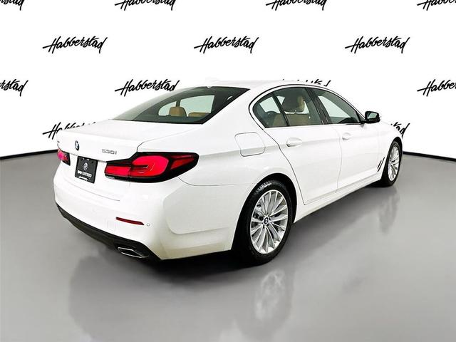 Photo of 2023 Alpine White BMW 530