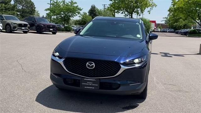 Photo of 2023 Deep Crystal Blue Mica Mazda CX-30