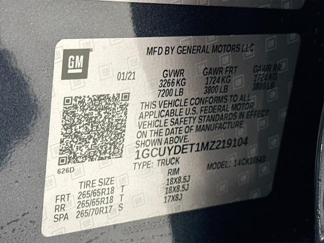 Photo of 2021 Shadow Gray Metallic Chevrolet Silverado 1500