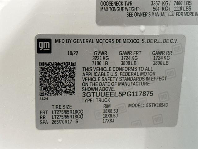 Photo of 2023 Summit White GMC Sierra 1500