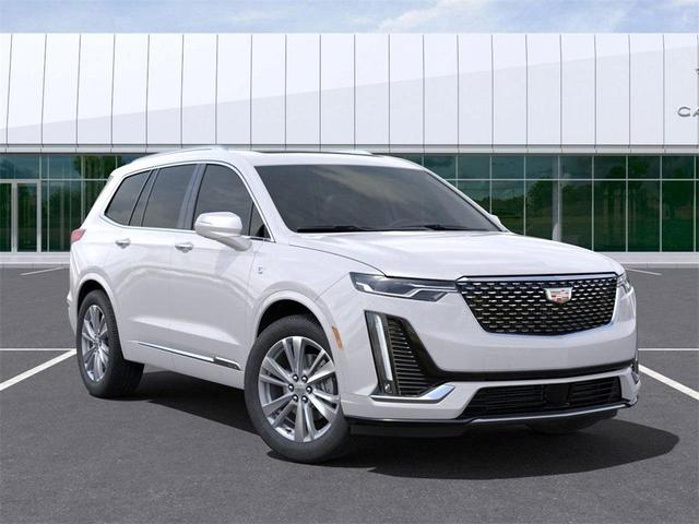 Photo of 2025 Crystal White Tri-Coat Cadillac XT6