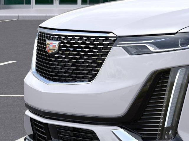 Photo of 2025 Crystal White Tri-Coat Cadillac XT6