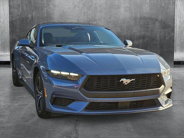 Photo of 2025 Vapor Blue Metallic Ford Mustang