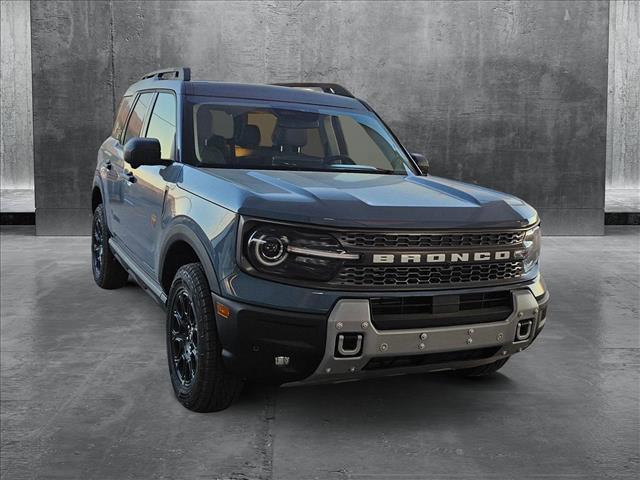 Photo of 2025 Azure Gray Metallic Tri-Coat Ford Bronco Sport