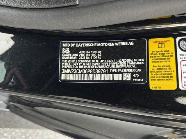 Photo of 2023 Black Sapphire Metallic BMW 230