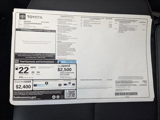 Photo of 2025 Wind Chill Pearl Toyota 4Runner