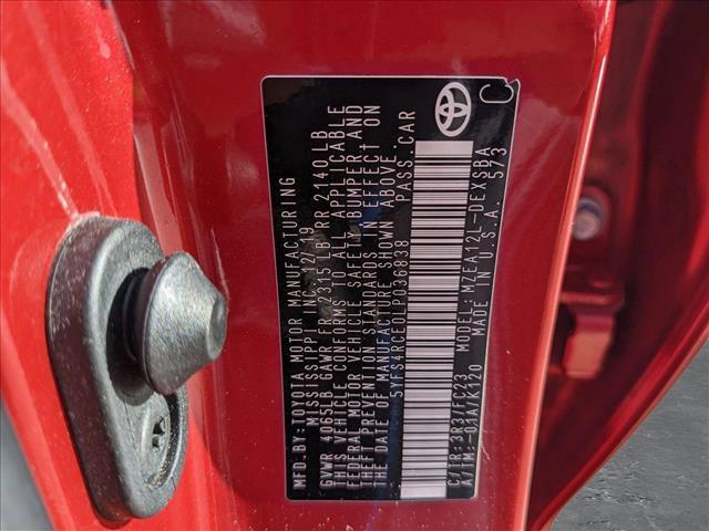 Photo of 2020 Barcelona Red Metallic Toyota Corolla