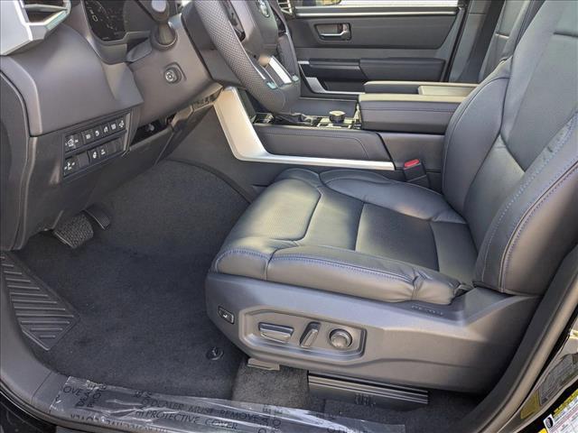 Photo of 2025 Midnight Black Metallic Toyota Tundra Hybrid