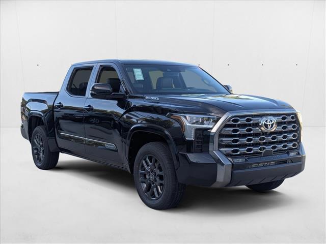 Photo of 2025 Midnight Black Metallic Toyota Tundra Hybrid