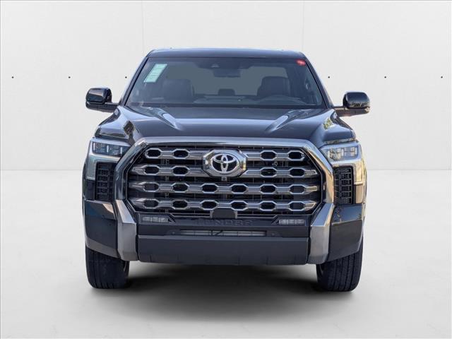 Photo of 2025 Midnight Black Metallic Toyota Tundra Hybrid