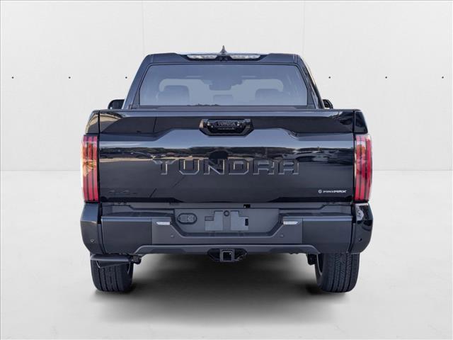 Photo of 2025 Midnight Black Metallic Toyota Tundra Hybrid