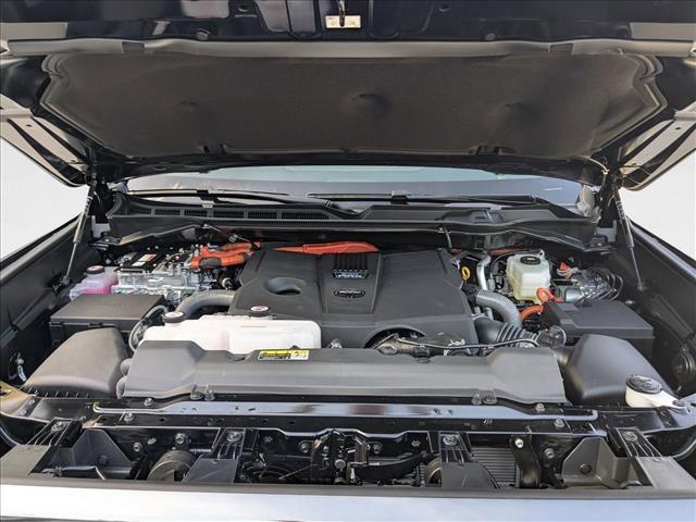 Photo of 2025 Midnight Black Metallic Toyota Tundra Hybrid