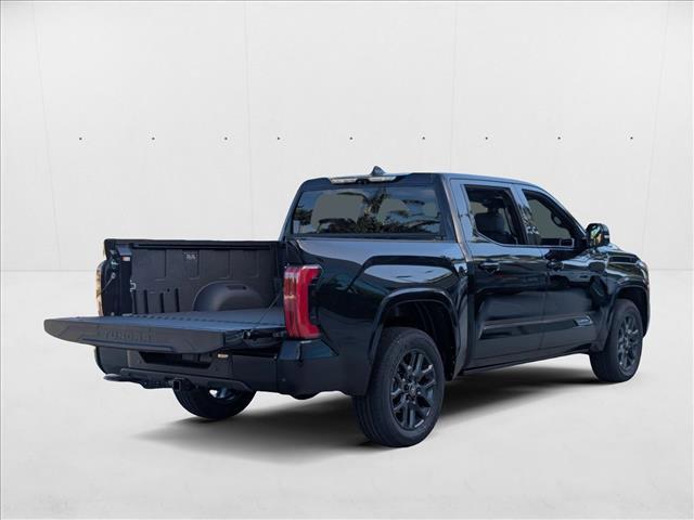 Photo of 2025 Midnight Black Metallic Toyota Tundra Hybrid
