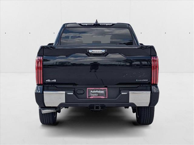 Photo of 2025 Midnight Black Metallic Toyota Tundra Hybrid