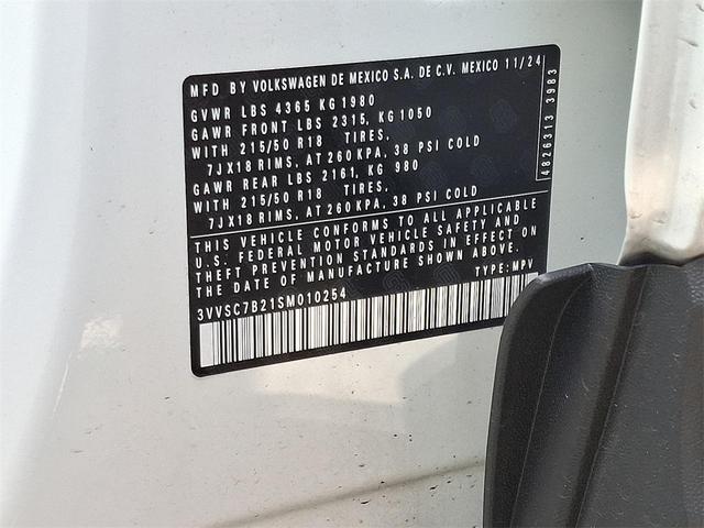 Photo of 2025 Pure White Volkswagen Taos