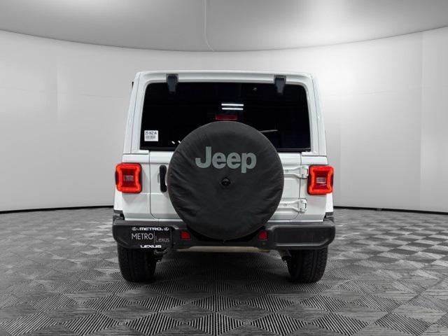 Photo of 2021 Bright White Clearcoat Jeep Wrangler Unlimited