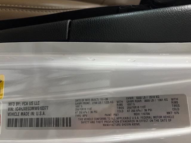 Photo of 2021 Bright White Clearcoat Jeep Wrangler Unlimited