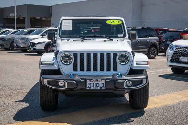 Photo of 2023 Bright White Clearcoat Jeep Wrangler 4xe