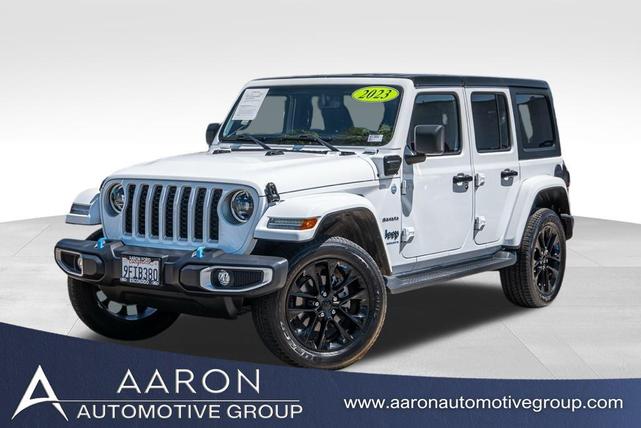Photo of 2023 Bright White Clearcoat Jeep Wrangler 4xe
