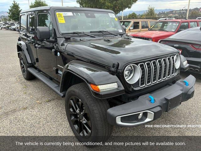 Photo of 2024 Black Clearcoat Jeep Wrangler 4xe