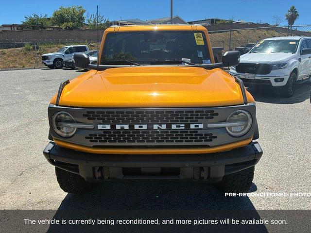 Photo of 2022 Orange Metallic Ford Bronco