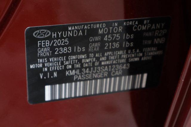 Photo of 2025 Red Hyundai SONATA Hybrid