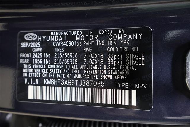 Photo of 2026 Denim Blue Pearl Hyundai KONA