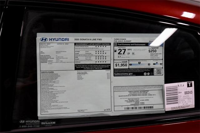 Photo of 2025 Red Hyundai SONATA